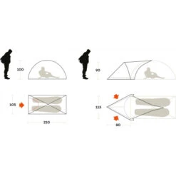 Abside Tenda Ferrino Blizzard 2 Apsis -Vendite Brunner abside tenda ferrino blizzard 2 apsis abside compatibile comfort spazio 3