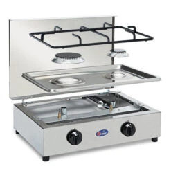 Parker® Fornello A Gas 2F Inox 8 Parker® Fornello A Gas 2F Inox -Vendite Brunner fornello a gas inox 200 2