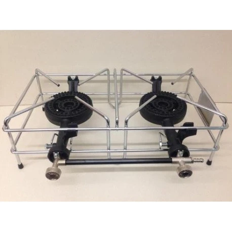 Fornellone Europa In Filo Cromato 2 FUOCHI 3 Fornellone Europa In Filo Cromato 2 FUOCHI