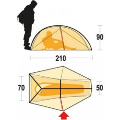 Tenda Ferrino Nemesi 1 -Vendite Brunner nemesi 1 1 2