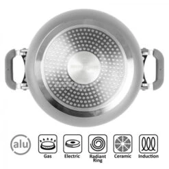 Pentole Brunner Fusion 7+1 Ø 22 -Vendite Brunner pentole brunner fusion 71 o 22 chiusura magnetica fondo ceramica antiaderente gas elettrico induzione 5