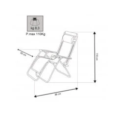 Poltrona Sdraio Cosma Comfort 7 Poltrona Sdraio Cosma Comfort -Vendite Brunner poltrona comfort cosma alto grado di comfort struttura pieghevole 2