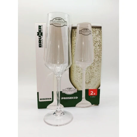 Brunner Set Calici Prosecco | Riserva 3 Brunner Set Calici Prosecco | Riserva