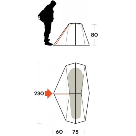 Tenda Ferrino Grit 1 5 Tenda Ferrino Grit 1 - immagine 3